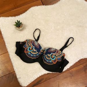 La vie en rose aqua bikini top size D - Lg